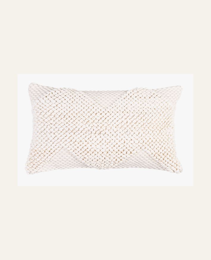 Koristetyyny luonnonvalkoinen - 35x50 cm luonnonvalkoinen - 1