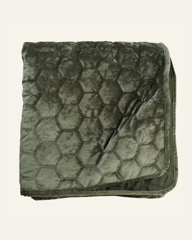 Päiväpeitto oliivinvihreä - 240x240 cm oliivinvihreä - 1