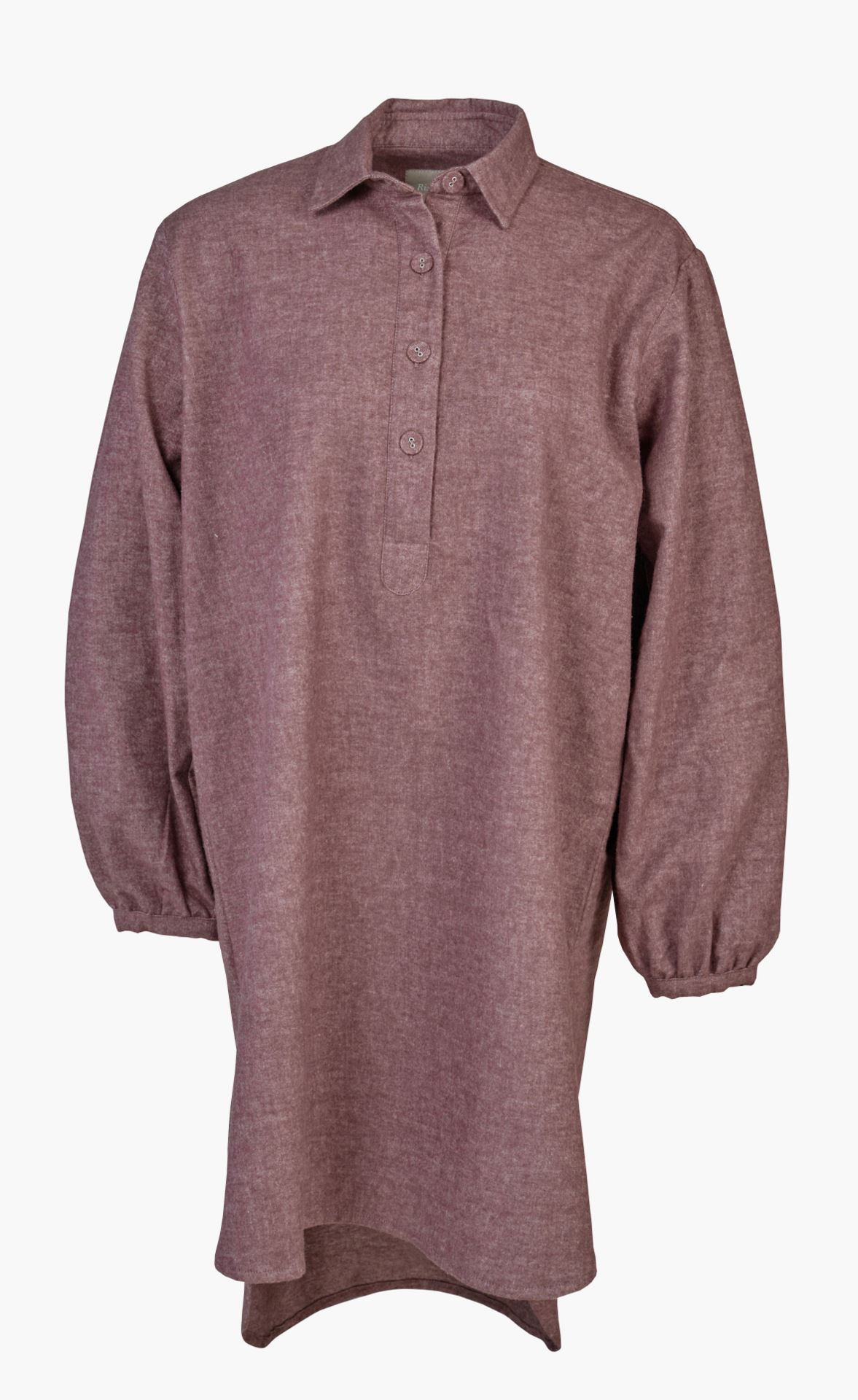 Yöpaita viininpunainen - S/M viininpunainen - 1