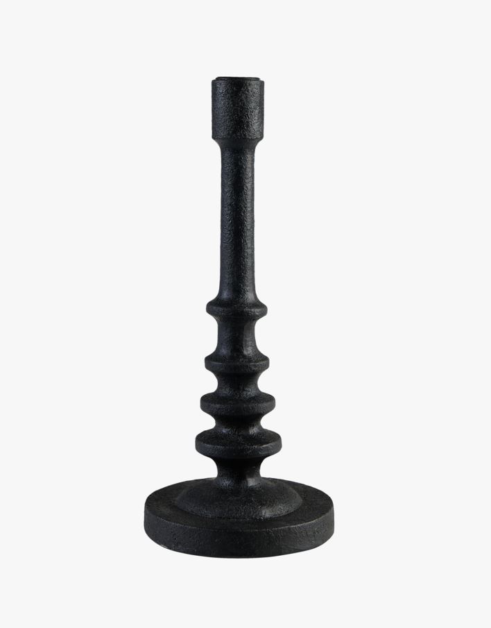 Kynttilänjalka musta - 13x12,5x29,5 cm musta - 1