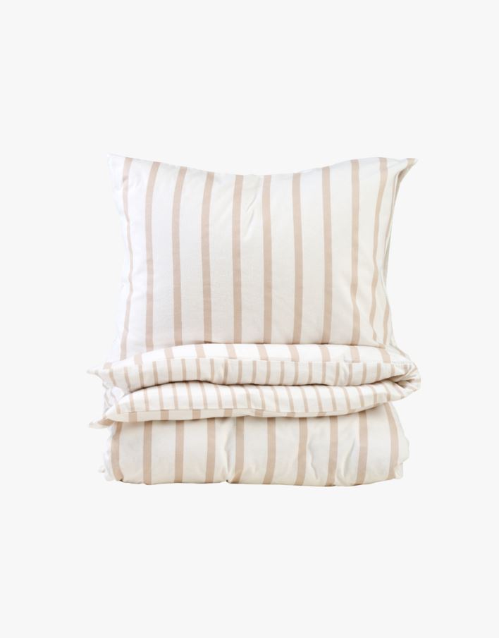 Flanellipussilakanasetti hiekka - 150x210 cm hiekka - 1