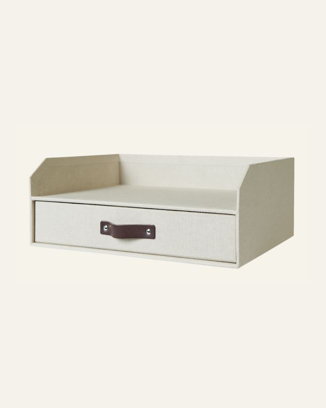 Kirjeteline luonnonväri - 33,5x25,5x13 cm luonnonväri - 1