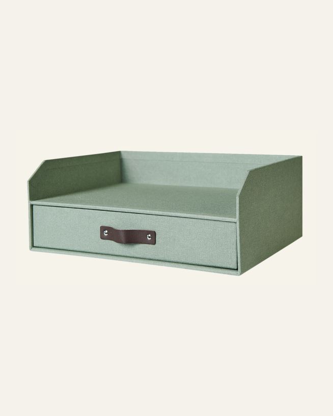 Kirjeteline vaaleanvihreä - 33,5x25,5x13 cm vaaleanvihreä - 1