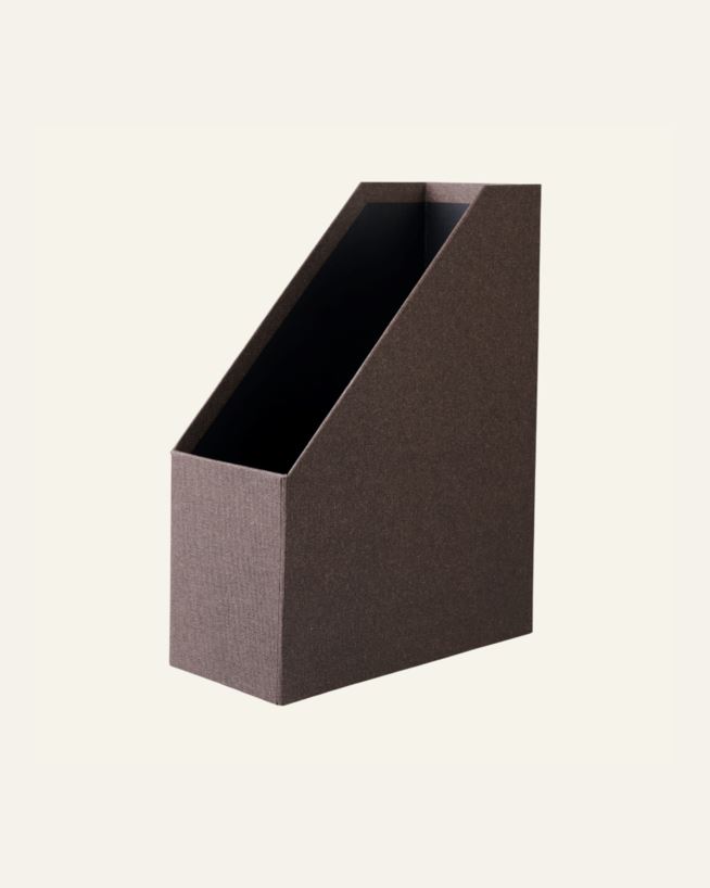 Lehtiteline ruskea - 11,5x24,5x32 cm ruskea - 1