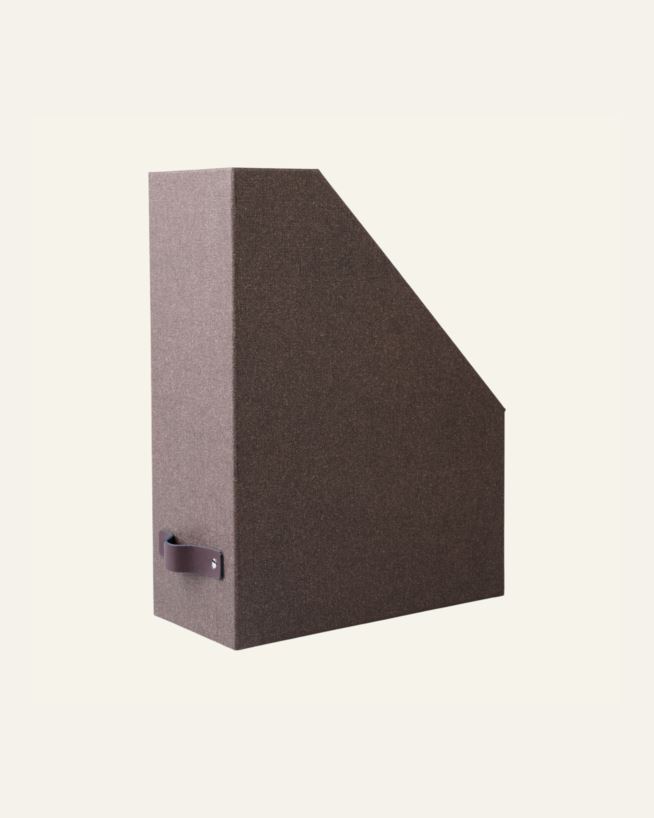Lehtiteline ruskea - 11,5x24,5x32 cm ruskea - 1