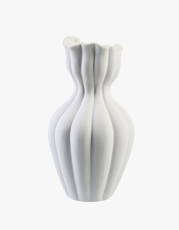 Maljakko vaalean beige - 13,8x25,5 cm vaalean beige - 1
