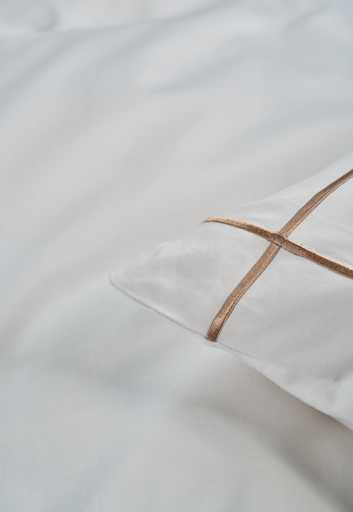 Pussilakanasetti satiinipuuvillaa hiekka - 7