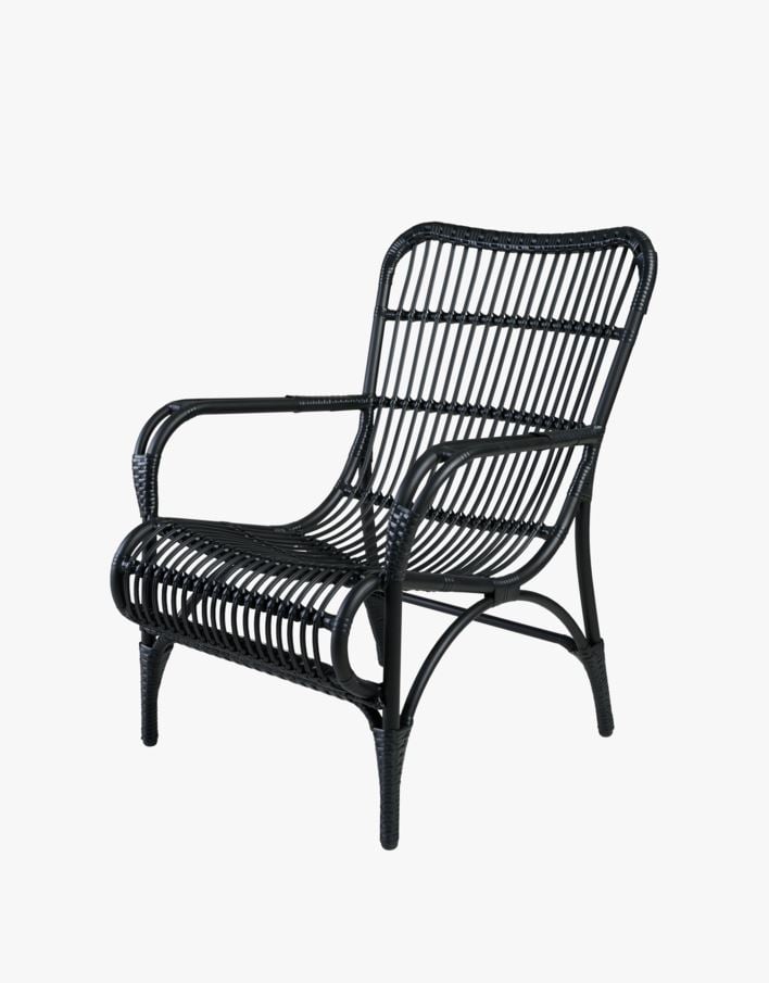 Puutarhatuoli musta - 66x77,5x87 cm musta - 1