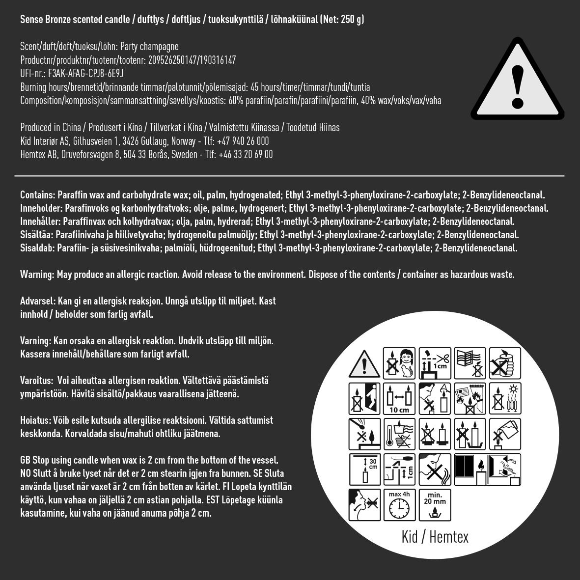 Tuoksukynttilä pronssi - 3