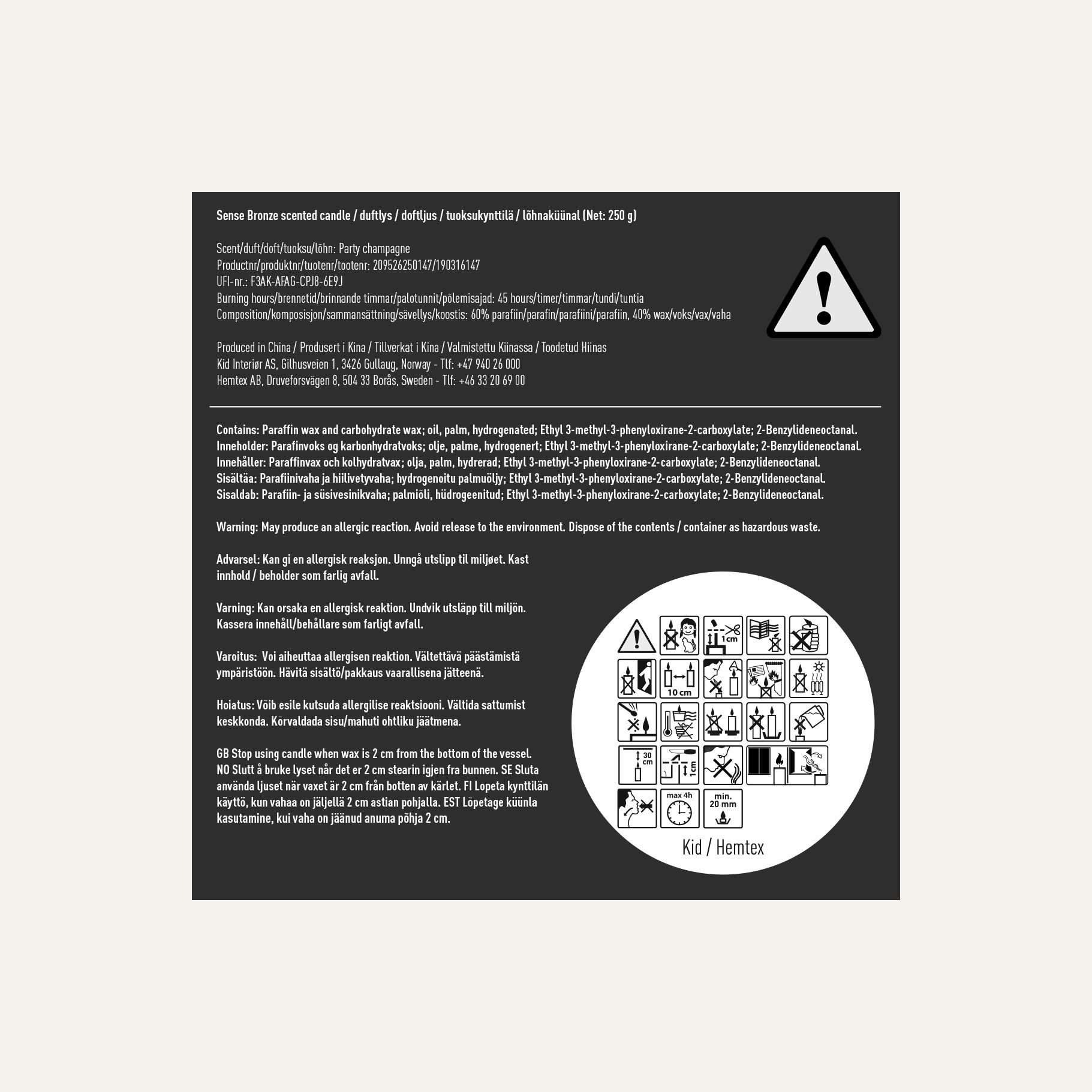 Tuoksukynttilä pronssi - 3