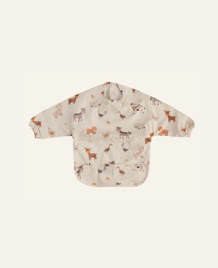 Hihallinen ruokalappu beige - 1 beige - 1