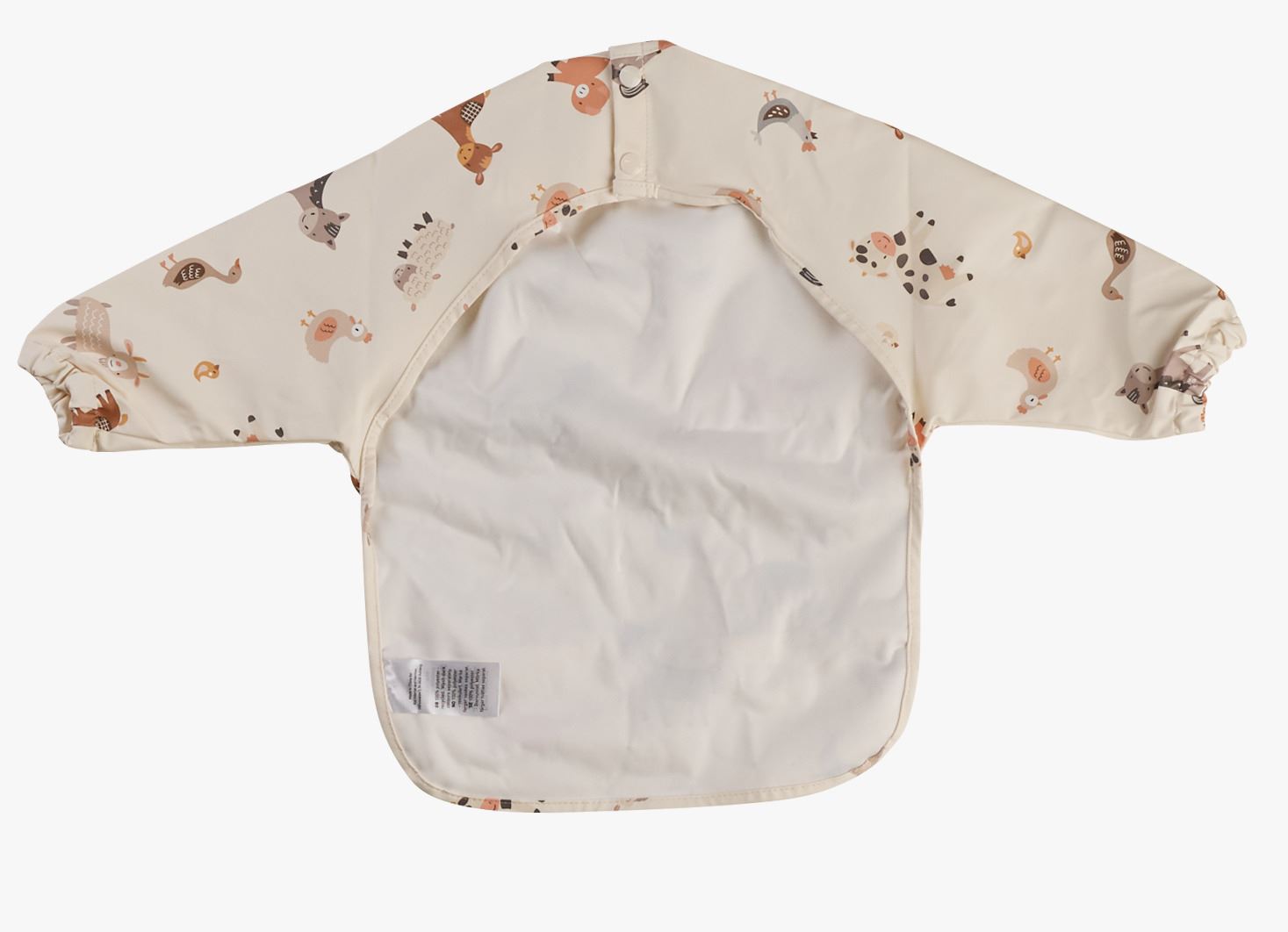 Hihallinen ruokalappu                     beige - 3