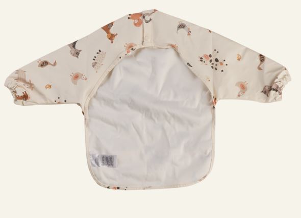 Hihallinen ruokalappu                     beige - 3