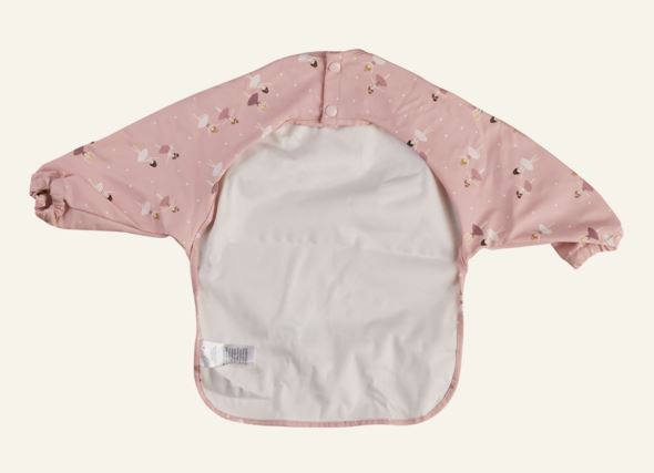 Hihallinen ruokalappu                     roosa - 3