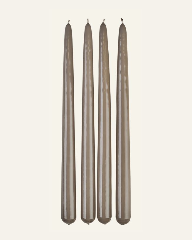 Kruunukynttilä tumma hiekka - 2,2x30 cm tumma hiekka - 1