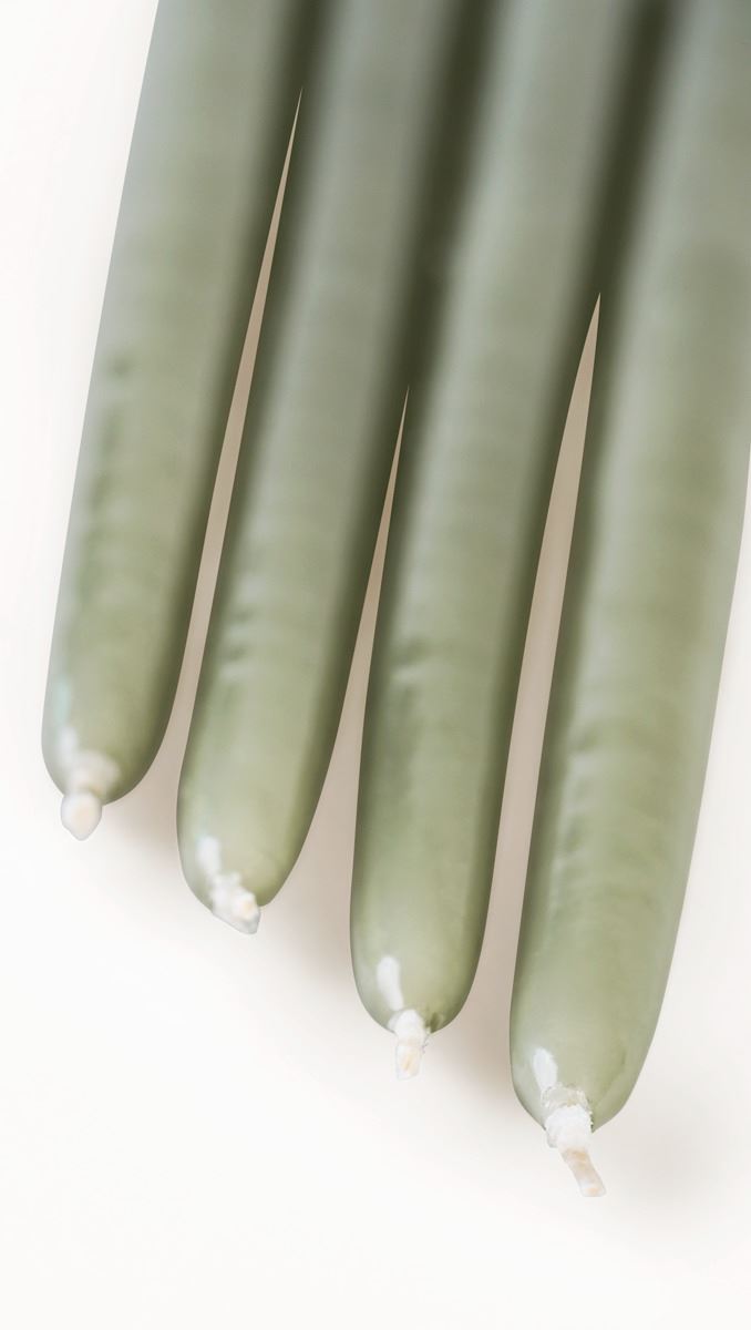 Kruunukynttilä harmaanvihreä - 2