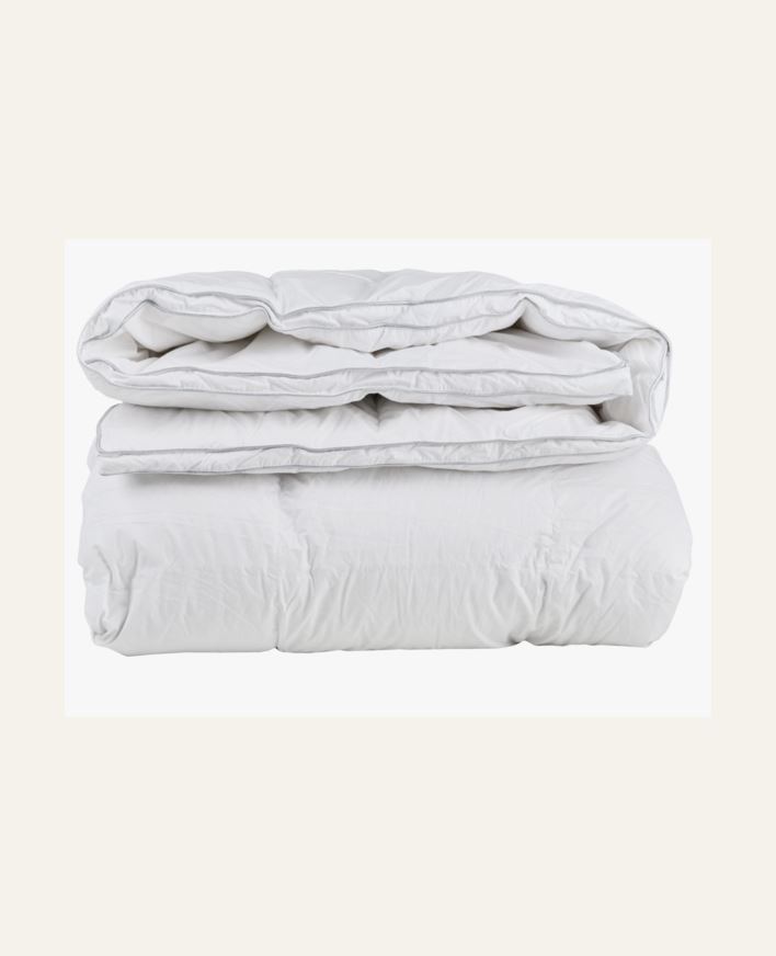 Lämmin untuvapeitto valkoinen - 150x210 cm valkoinen - 1