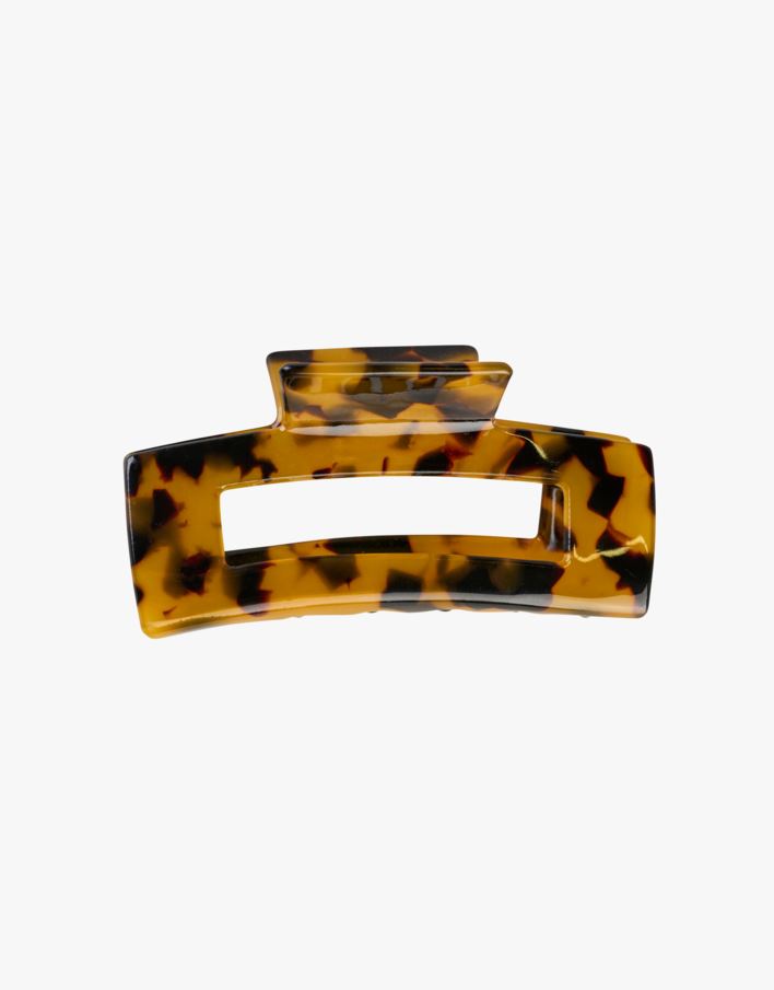 Hiusklipsi tummanruskea - 4,64x8,15x3,95 cm tummanruskea - 1