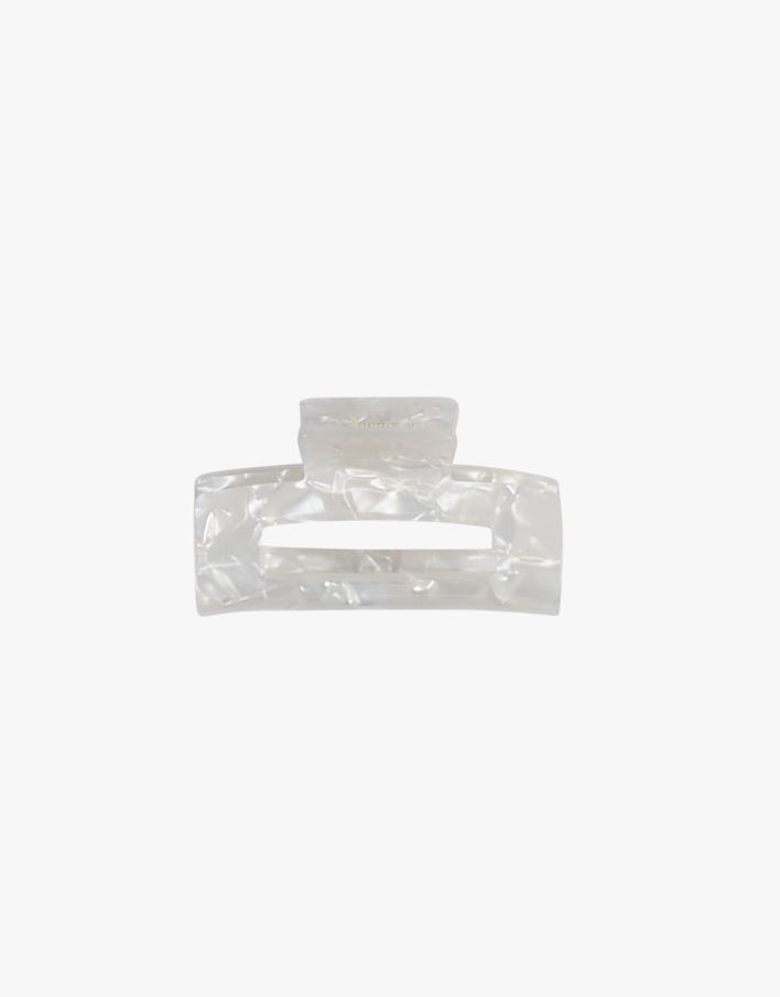 Hiusklipsi luonnonvalkoinen - 3,6x7,5x3,9 cm luonnonvalkoinen - 1