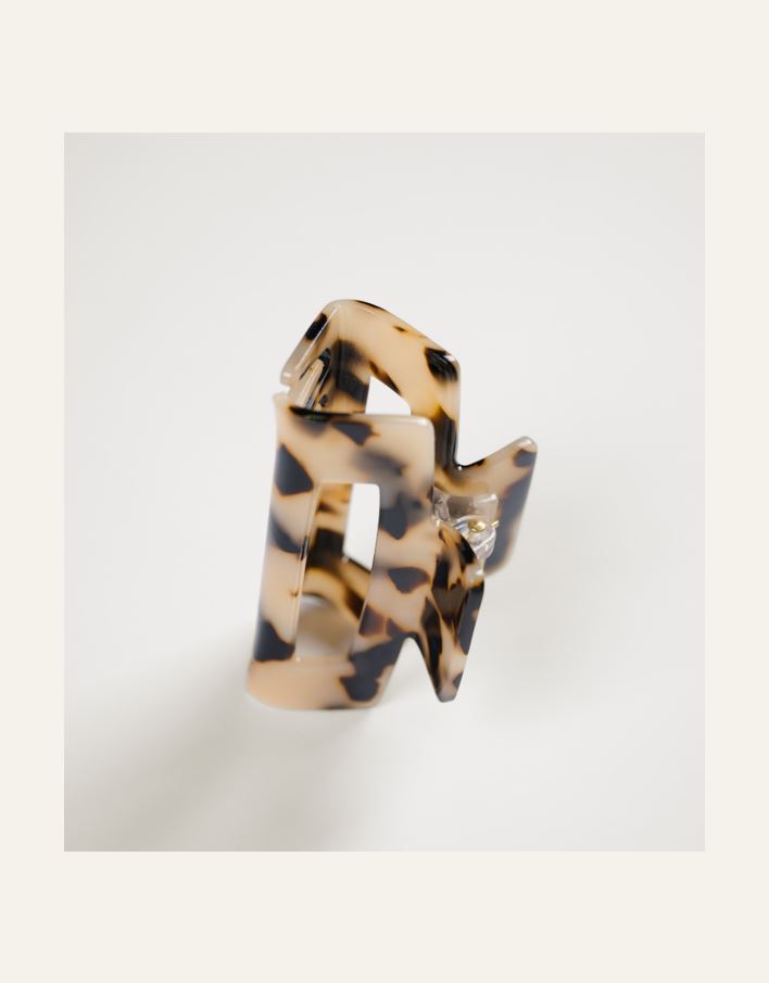 Hiusklipsi vaaleanruskea - 2