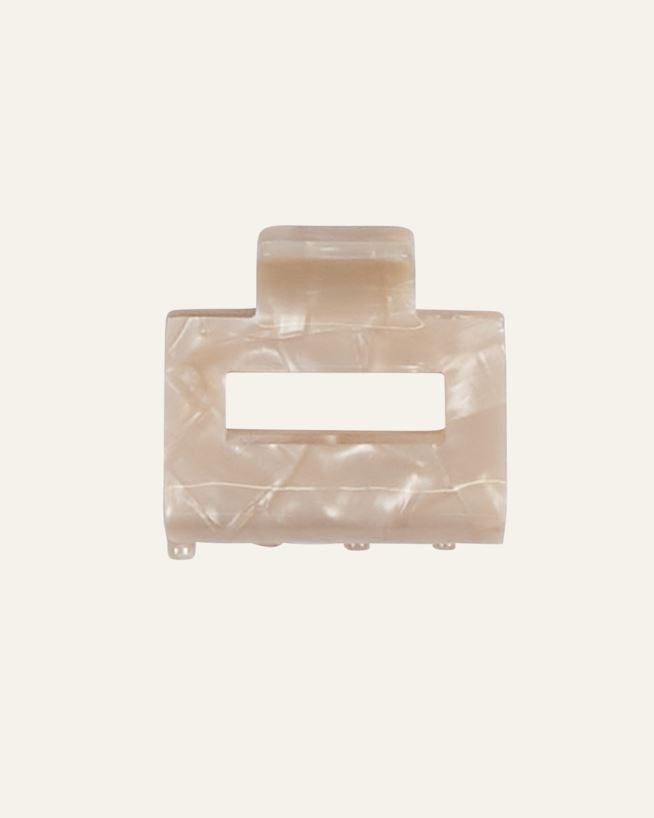 Hiusklipsi beige - 3,8x5,1x4,5 cm beige - 1
