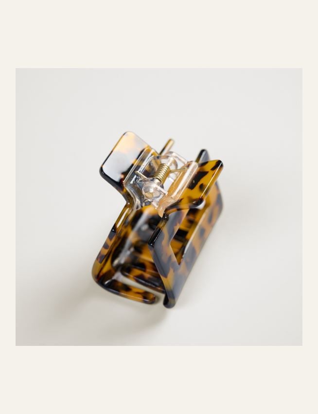 Hiusklipsi tummanruskea - 2