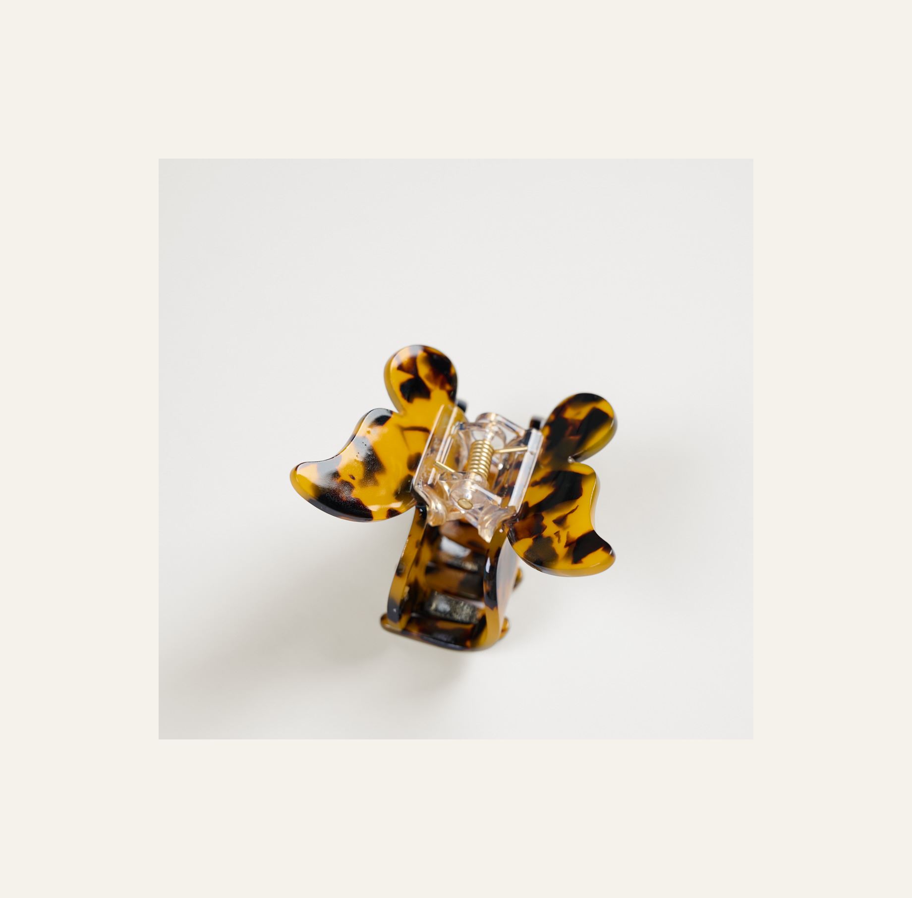 Hiusklipsi tummanruskea - 2