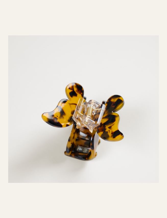 Hiusklipsi tummanruskea - 2