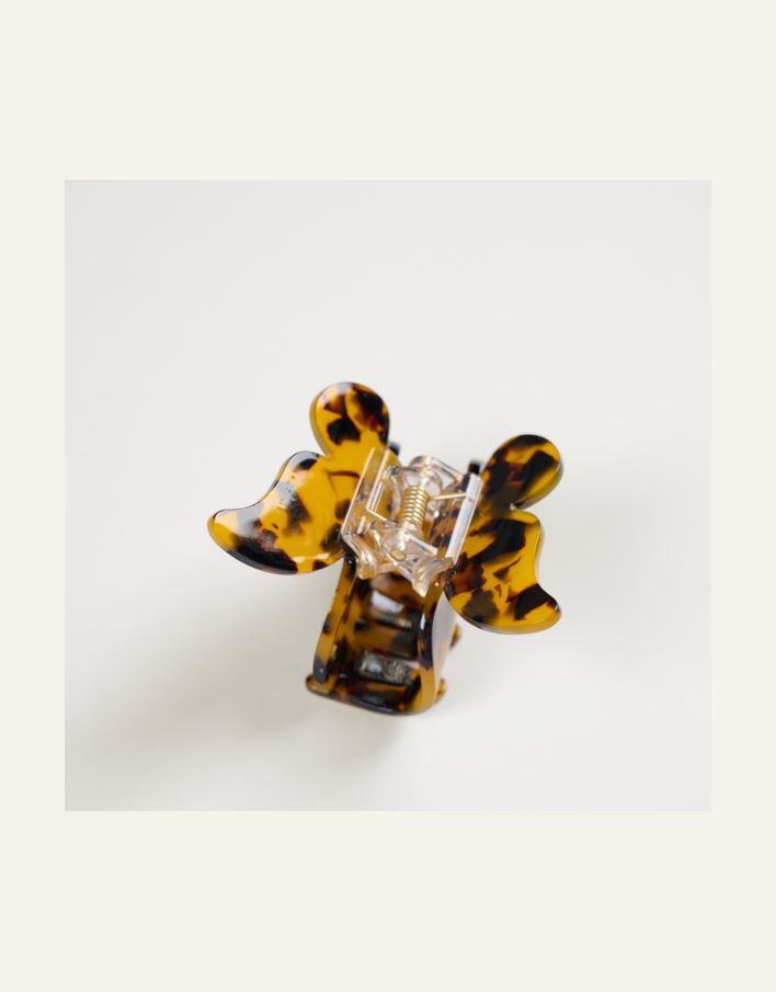 Hiusklipsi tummanruskea - 2