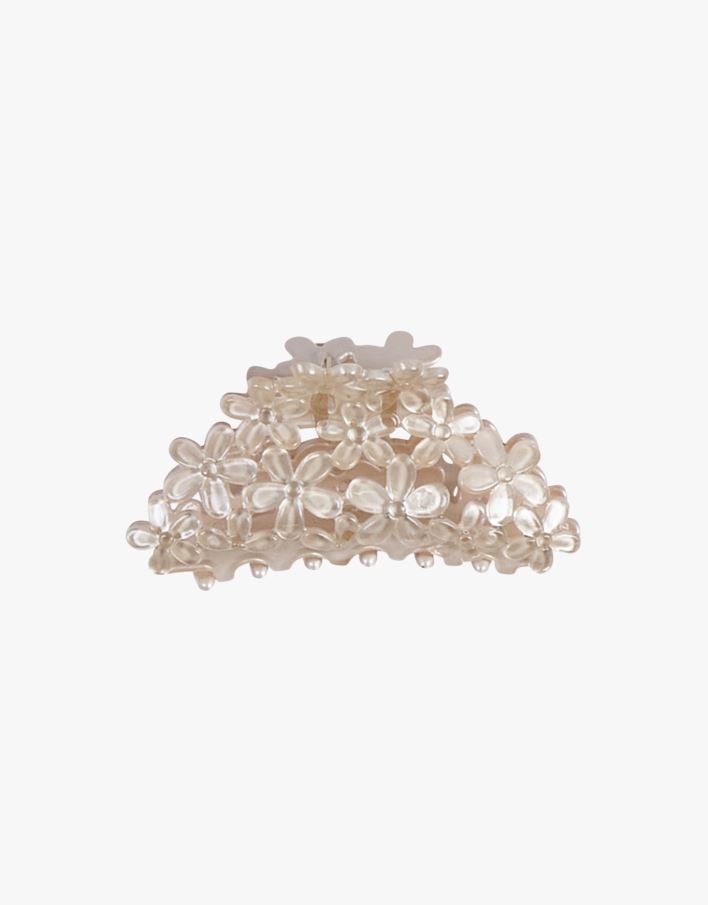 Hiusklipsi beige - 4,5x9,7x4,3 cm beige - 1