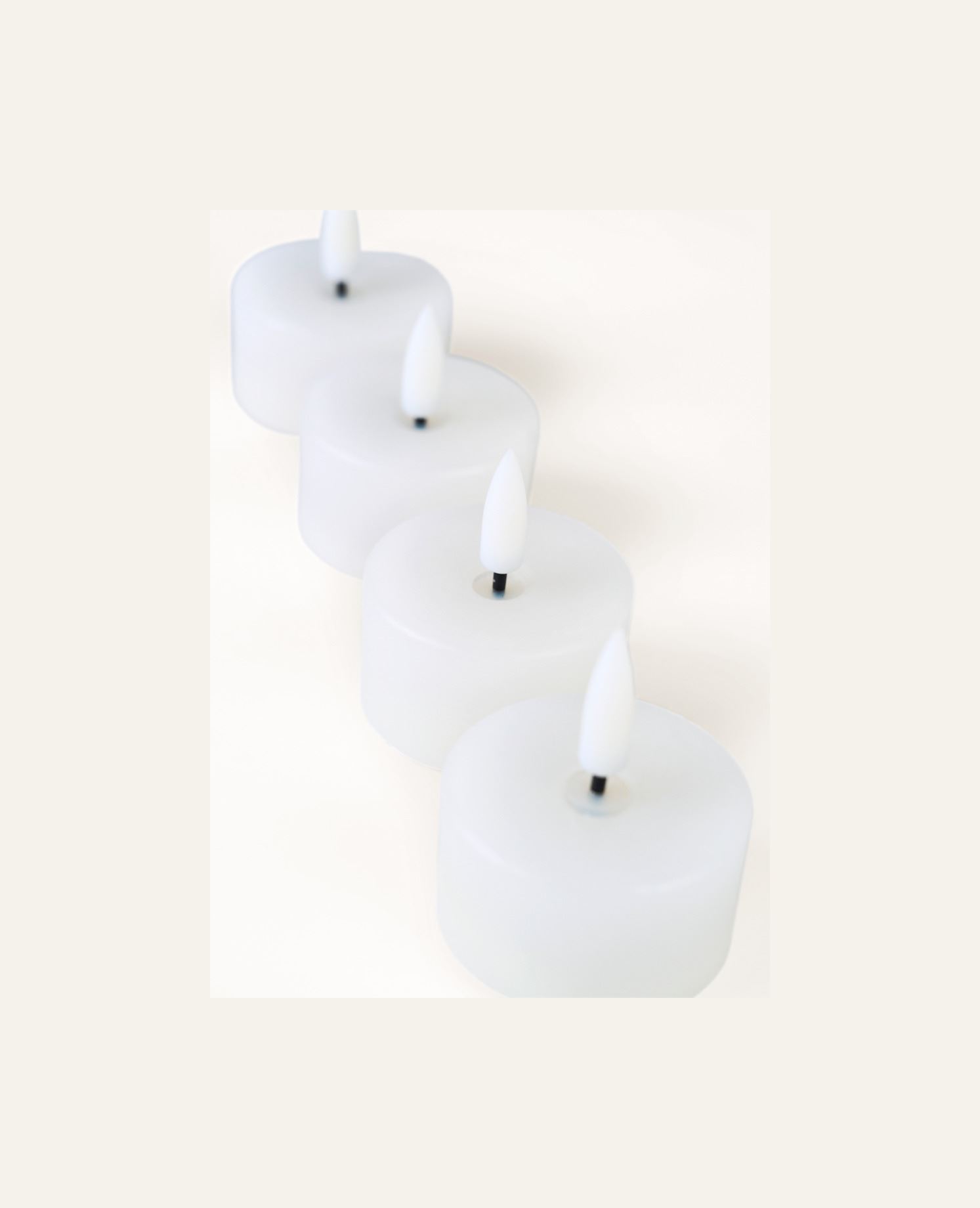 Led-lämpökynttilä valkoinen - 4