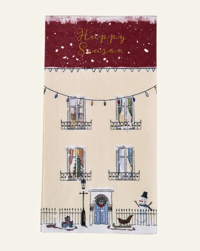 Ruokapaperiservetti moniväri/beige - 33x42 cm moniväri/beige - 1