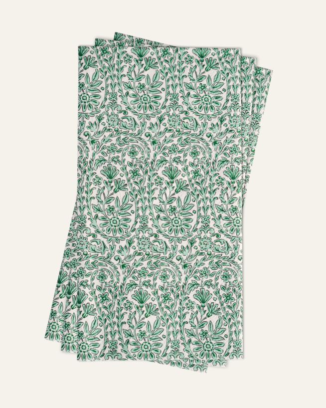 Ruokapaperiservetti vihreä - 33x42 cm vihreä - 1