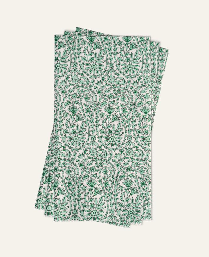 Ruokapaperiservetti vihreä - 33x42 cm vihreä - 1