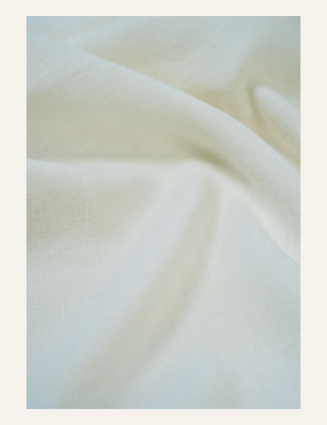 Pellavaverho valkoinen - 2