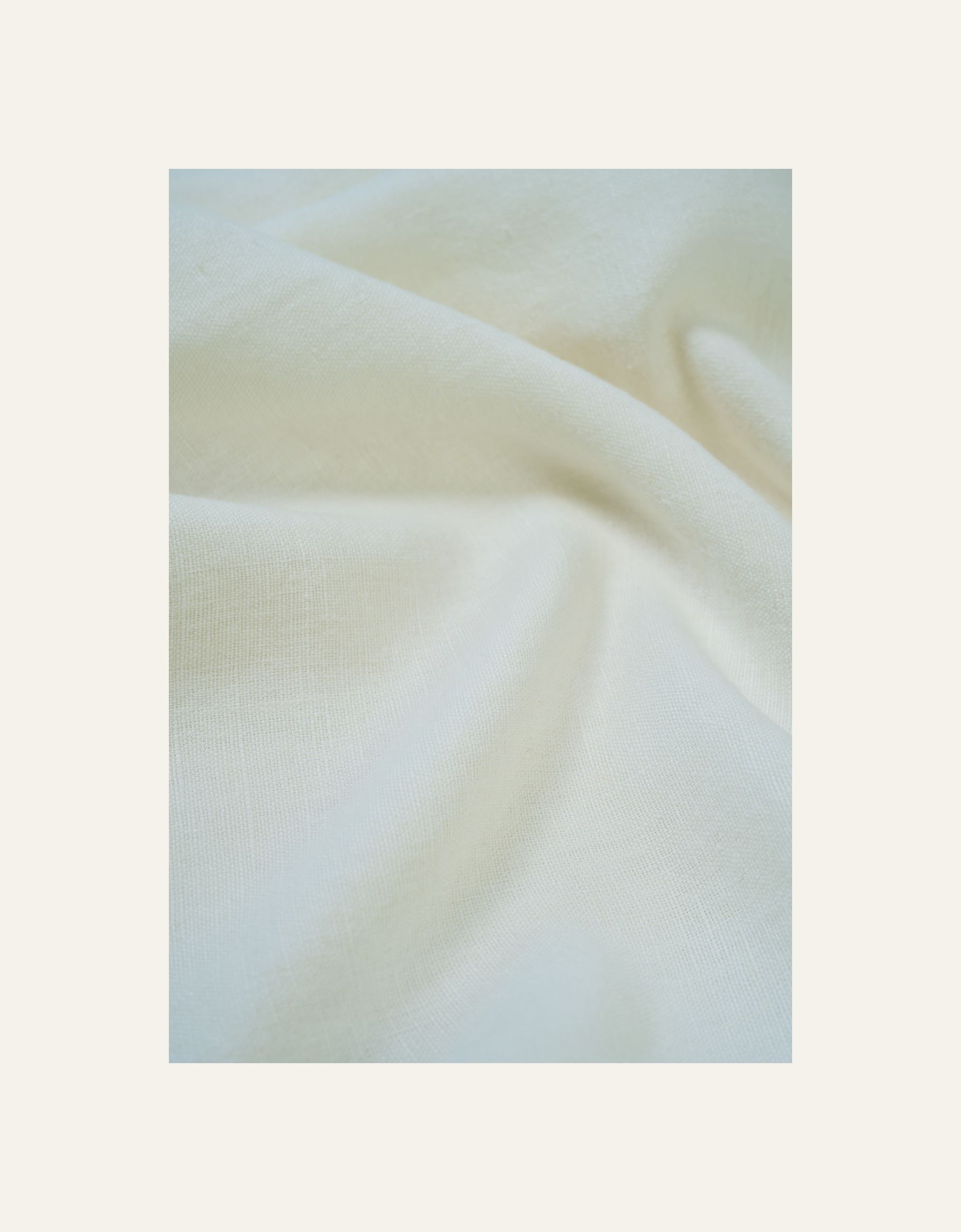 Pellavaverho valkoinen - 2