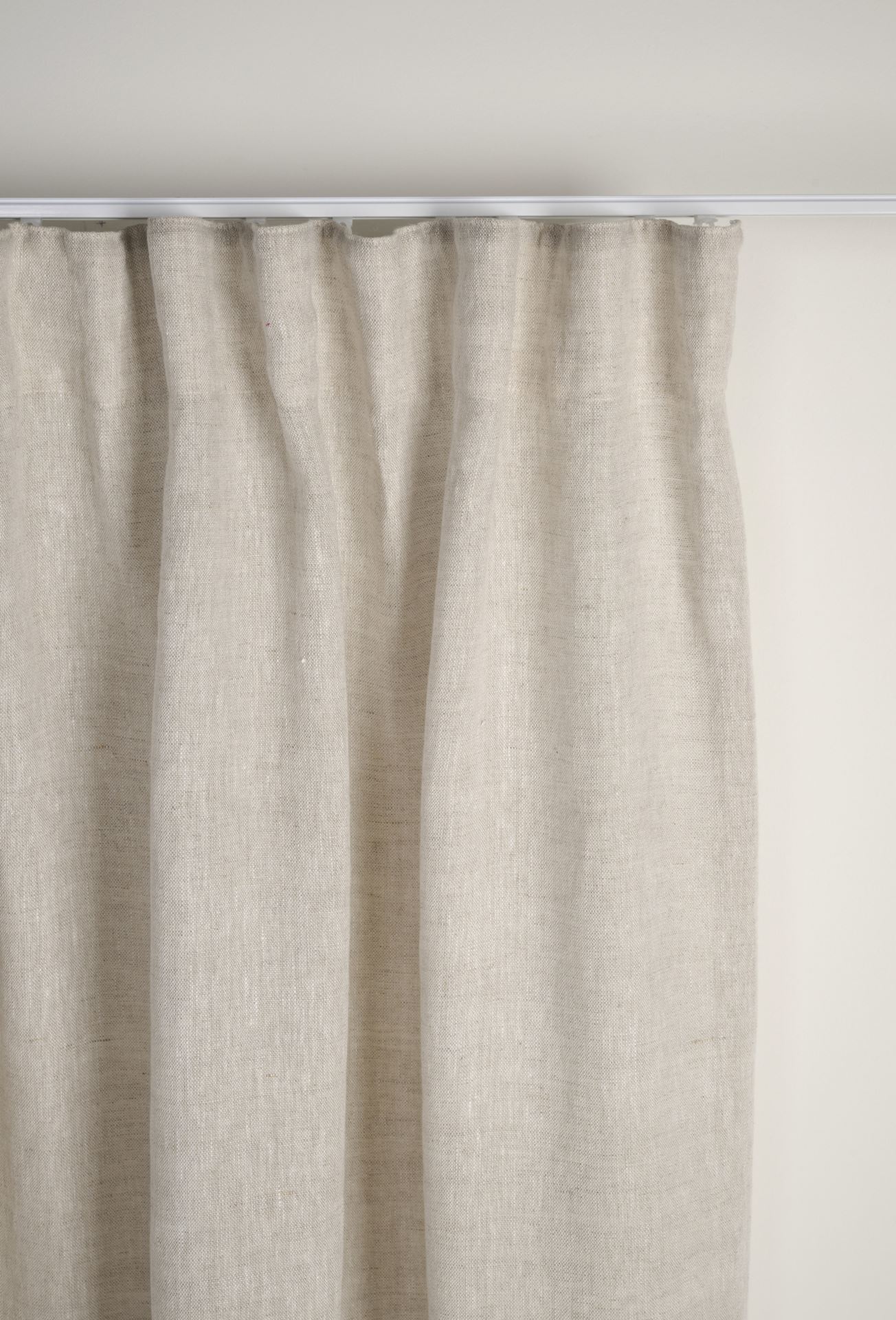 Pellavaverho vaalean beige - 3