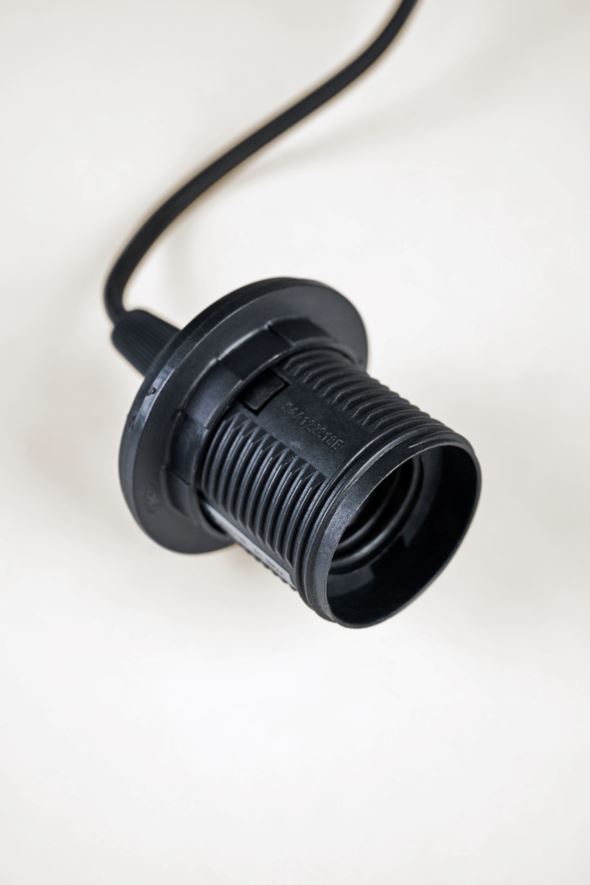 Valaisinjohto musta - 4