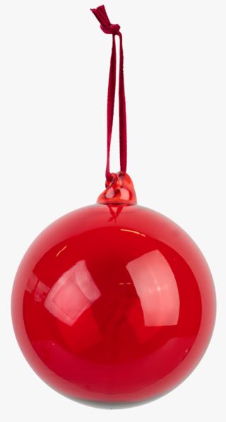 hemtex Merlot joulupallo tummanpunainen
