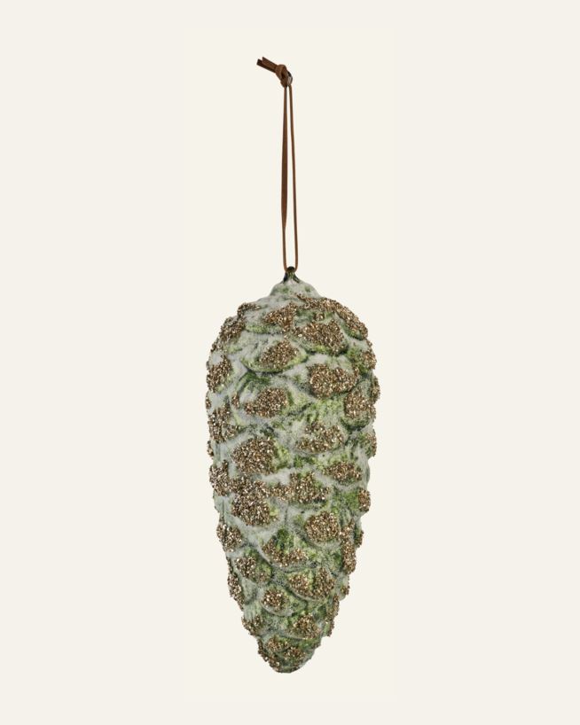 Joulukuusenkoriste moniväri/vihreä - 7,5x17 cm moniväri/vihreä - 1