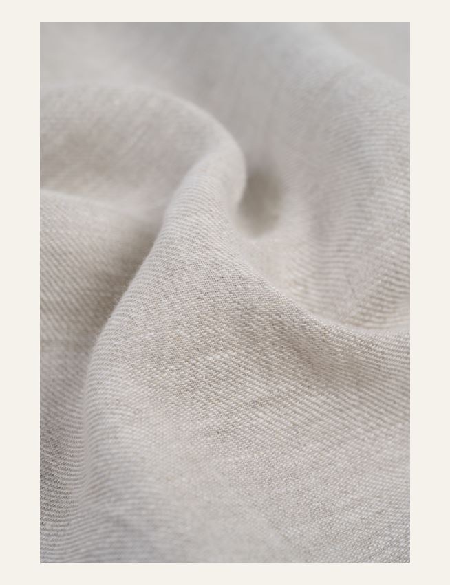 Pellavaverho luonnonväri - 2