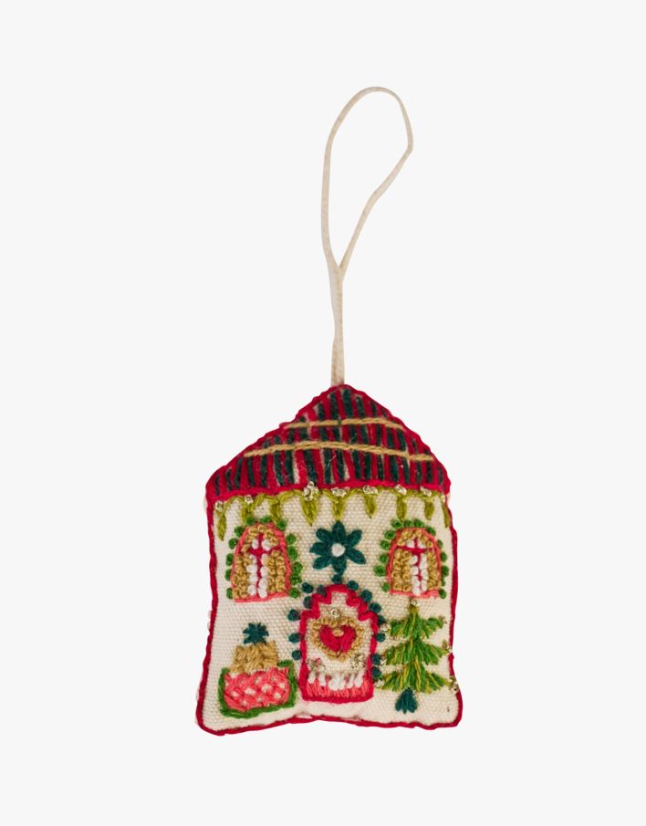 Joulukuusenkoriste moniväri - 10 cm moniväri - 1