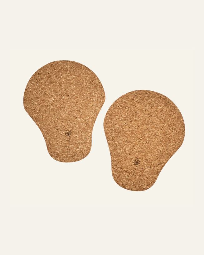 Liukuvat kiekot luonnonväri - 18x22,5x0,8 cm luonnonväri - 1