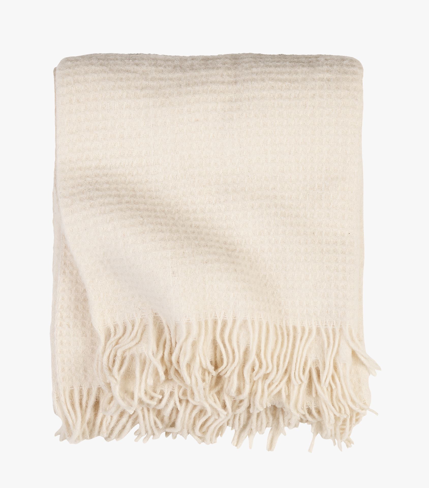 Villahuopa luonnonvalkoinen - 190x200 cm luonnonvalkoinen - 1