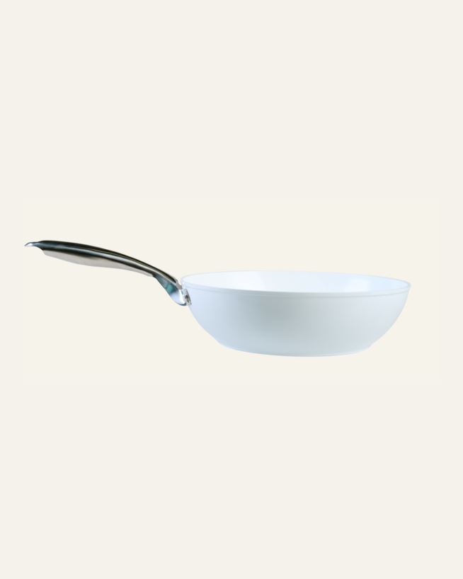 Wokkipannu valkoinen - ø28 valkoinen - 1