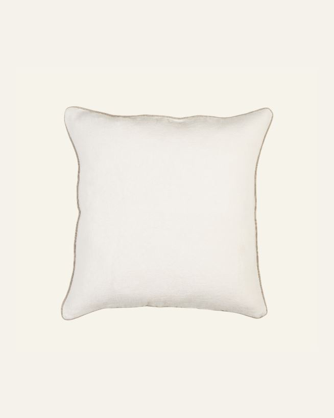 Koristetyynynpäällinen valkoinen - 50x50 cm valkoinen - 1