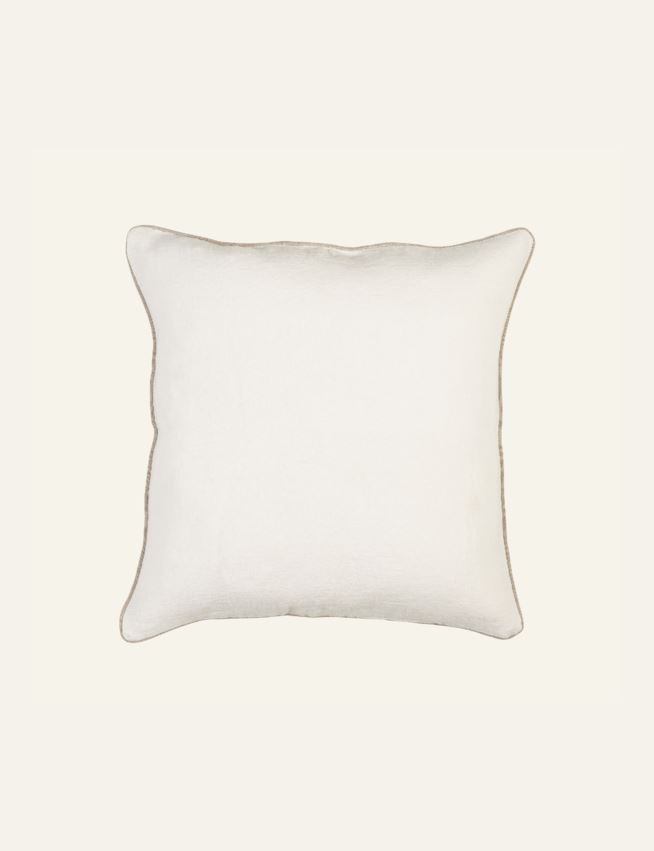 Koristetyynynpäällinen valkoinen - 2