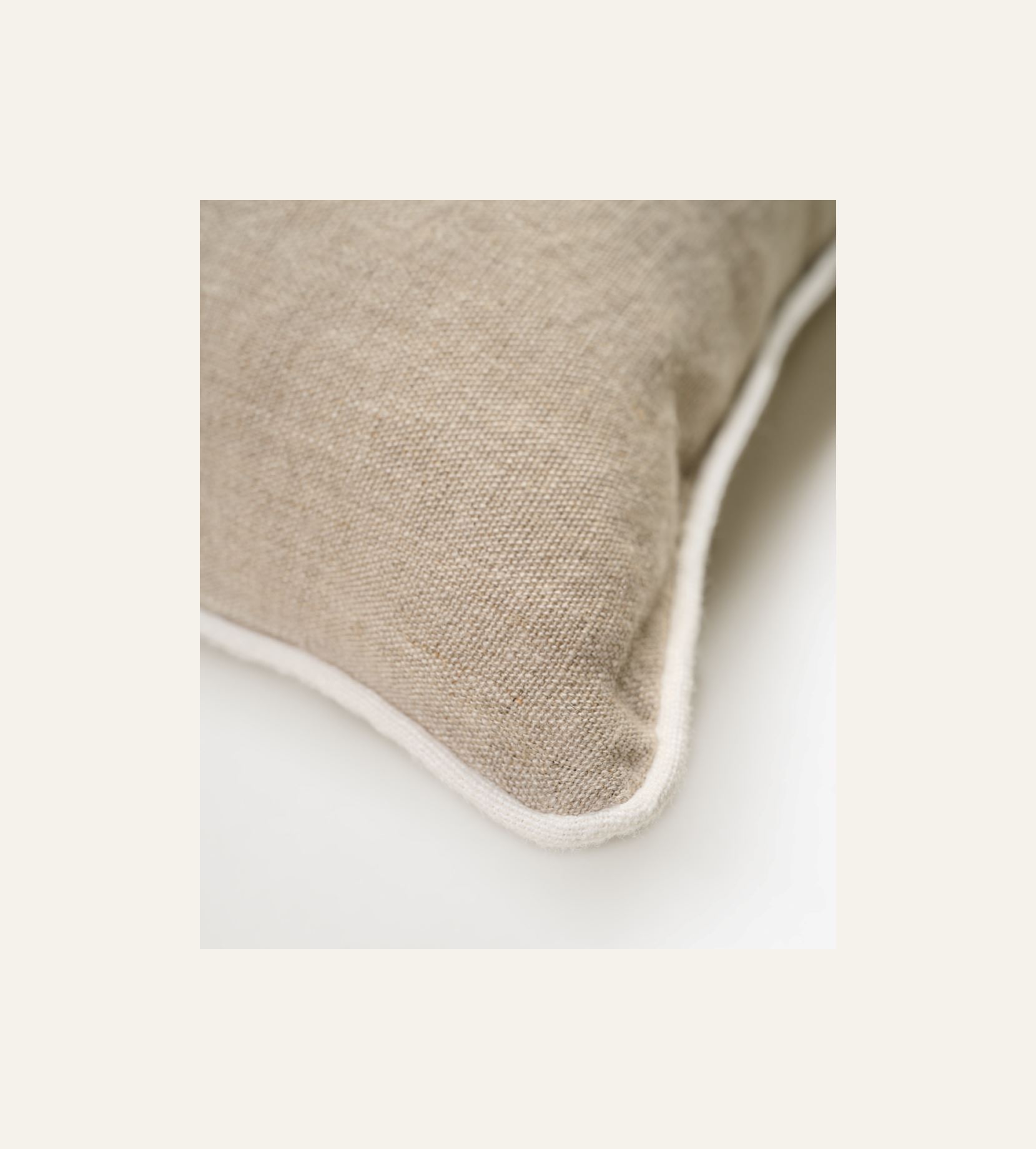 Koristetyynynpäällinen luonnonväri - 3