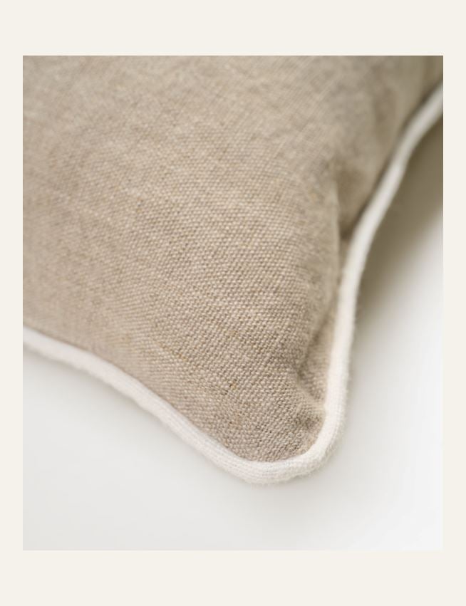 Koristetyynynpäällinen luonnonväri - 3