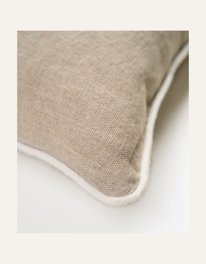 Koristetyynynpäällinen luonnonväri - 3